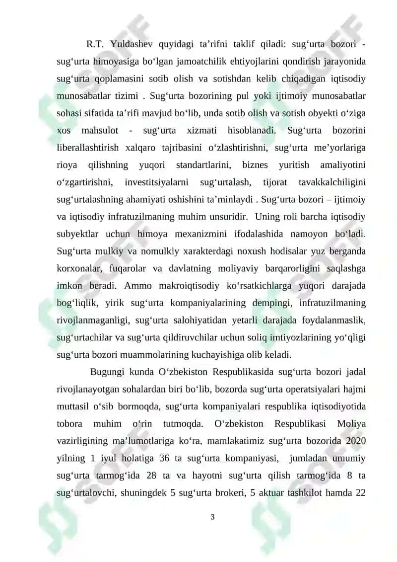 Sug‘urta kompaniyalarida moliyaviy barqarorlikni ta’minlash usullari 3