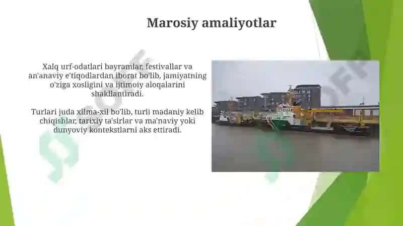 Marosim folklorining turlari 3