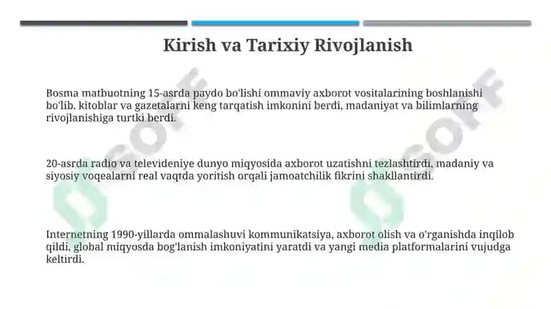 Kundalik hayotdagi media texnologiyalari 3