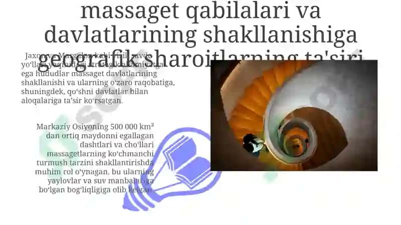 Markaziy Osiyoda Ko'chmanchi Massaget Qabilalari va Davlatlarining Paydo Bo'lishi 3