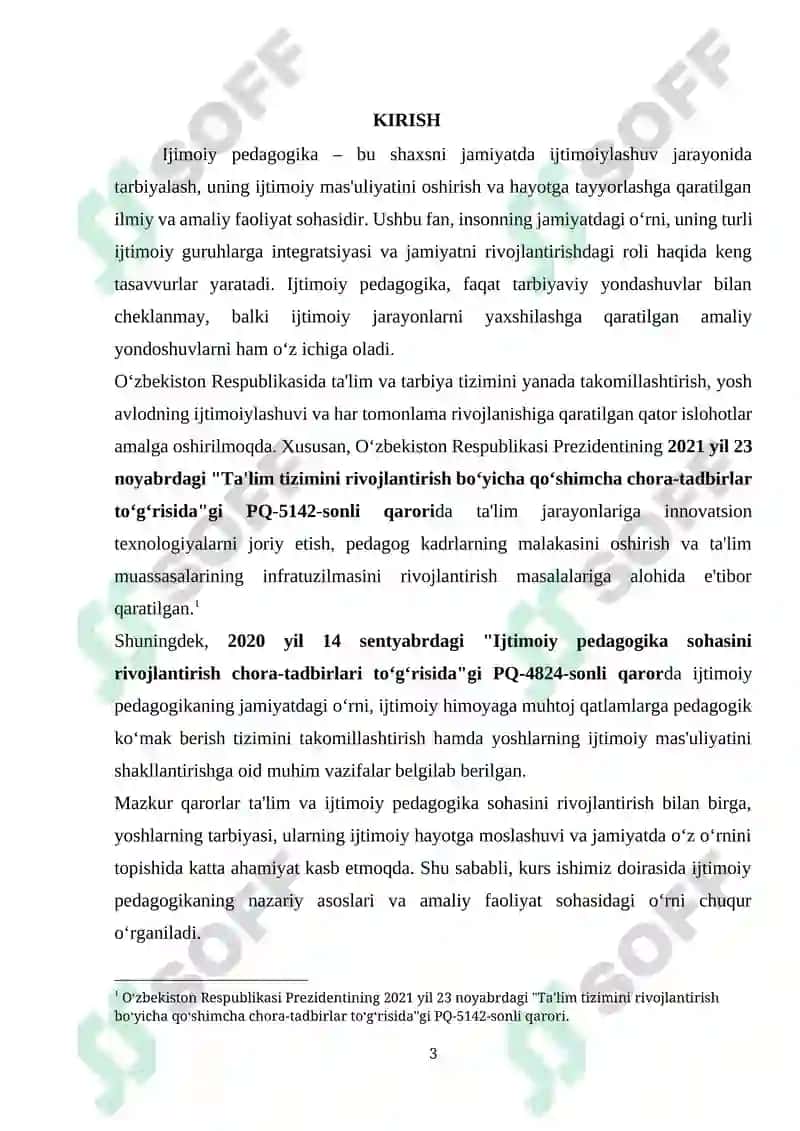 Ijtimoiy Pedagogika Fan va Amaliy Faoliyat 3