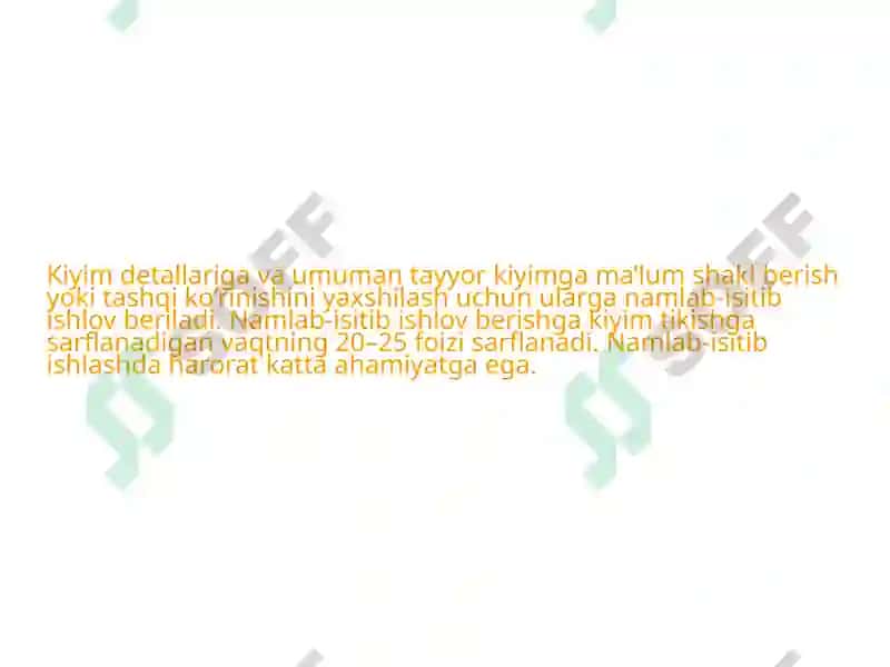 Namlab-isitib ishlov berish 3