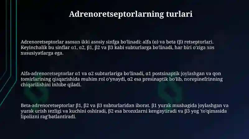 Adrenoretseptorlar 3