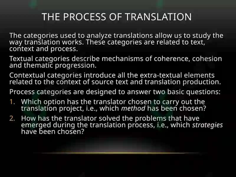 Translational Techniques 3