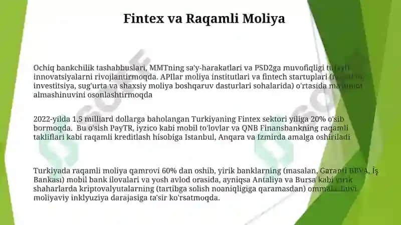 Turkiya moliya tizimi 3