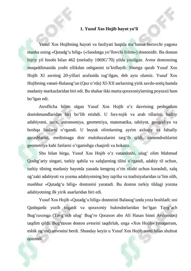 Yusuf Xos Hojib va Mahmud Qoshg‘ariyning ta’limiy axloqiy qarashlari 3