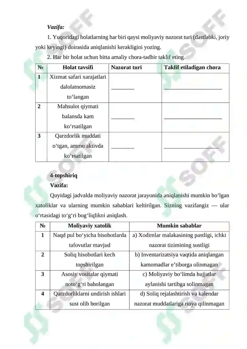 Moliyaviy nazorat 3