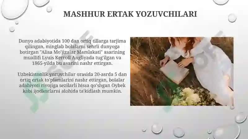 Adabiy ertaklar 3