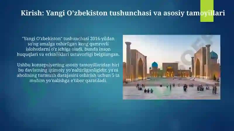 Yangi O‘zbekiston taraqqiyoti va islohotlarining xalqaro reyting hamda indekslarda aks etishi 3