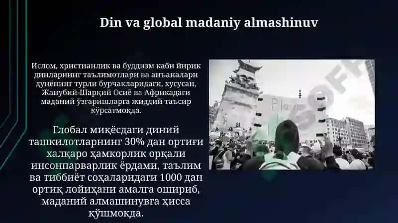 Dinlararo Muloqot va Hamkorlik 3