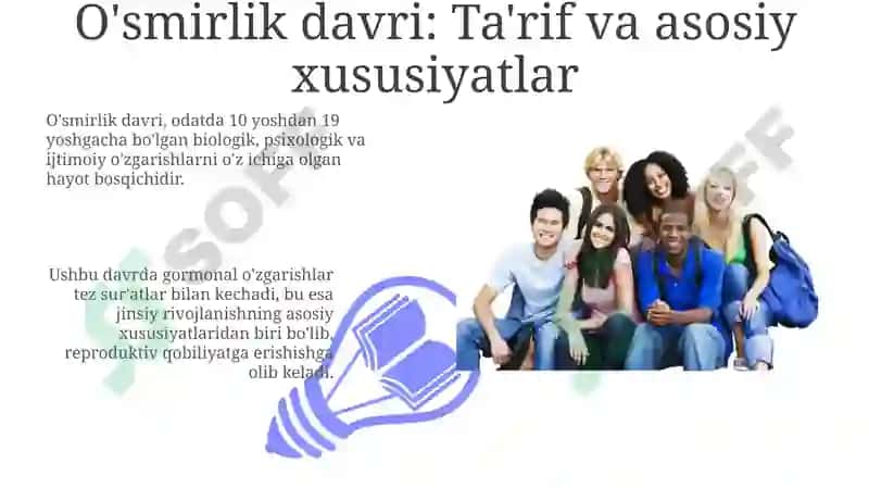 O'smirlikvaO'sprinlik 3