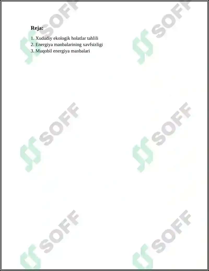 Xududiy ekologik holatlar tahlili 3