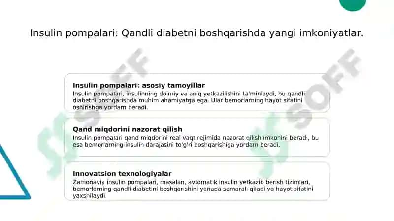 Insulin pompalari va freestyle libre 3