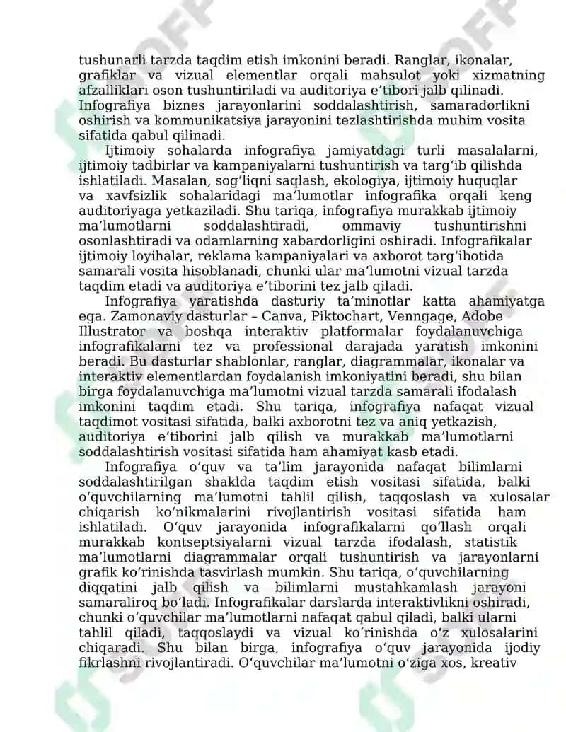 Infografiya yaratish texnologiyalari 3