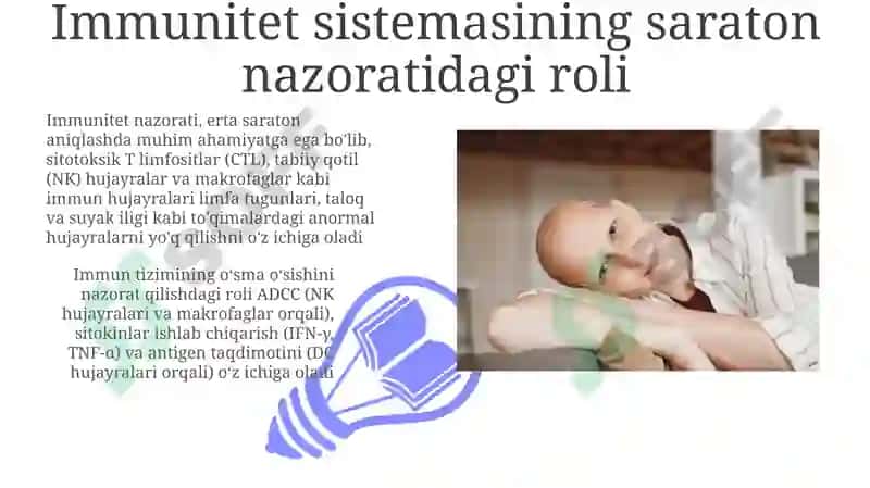 Immuntanqisligi tufayli kelib chiqadigan o‘sma kasalliklari 3