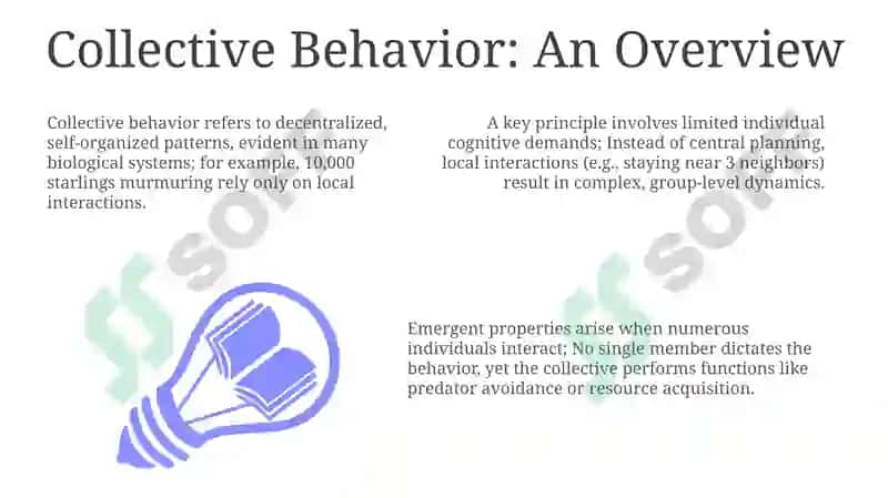 Collective Behavior: An Overview 3