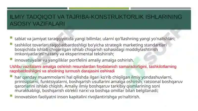 Ilmiy-tadqiqot va tajriba-konstruktorlik uslubi 3