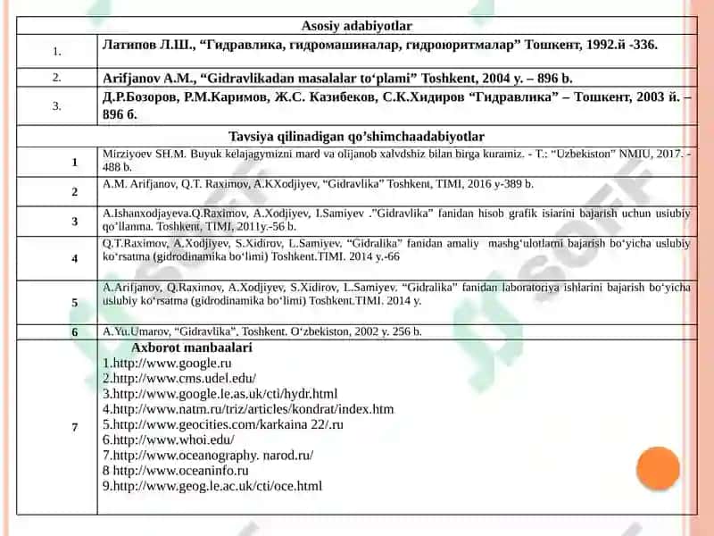 GIDROSTATIK BOSIM VA UNING XOSSALARI. TINCH XOLATDAGI SUYUQLIKNING ASOSIY DIFFERENTSIALTENGLAMA 3