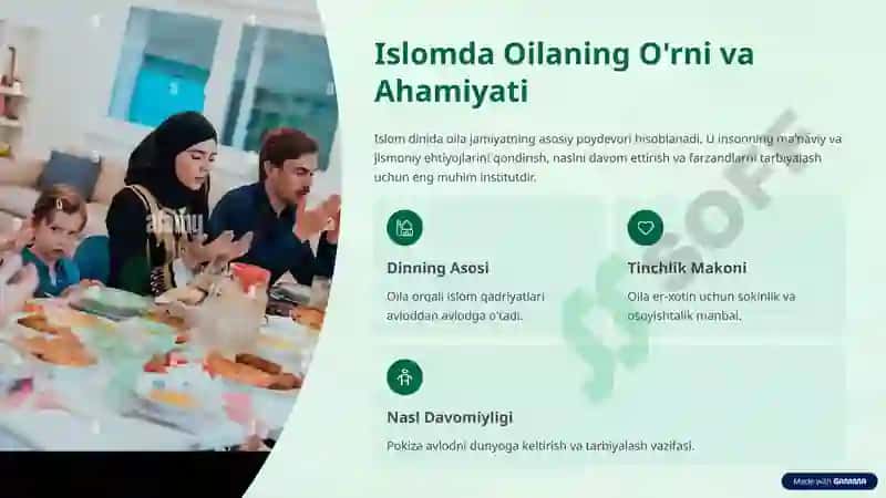 Islom Huquqshunosligida Oila Tushunchalari 3