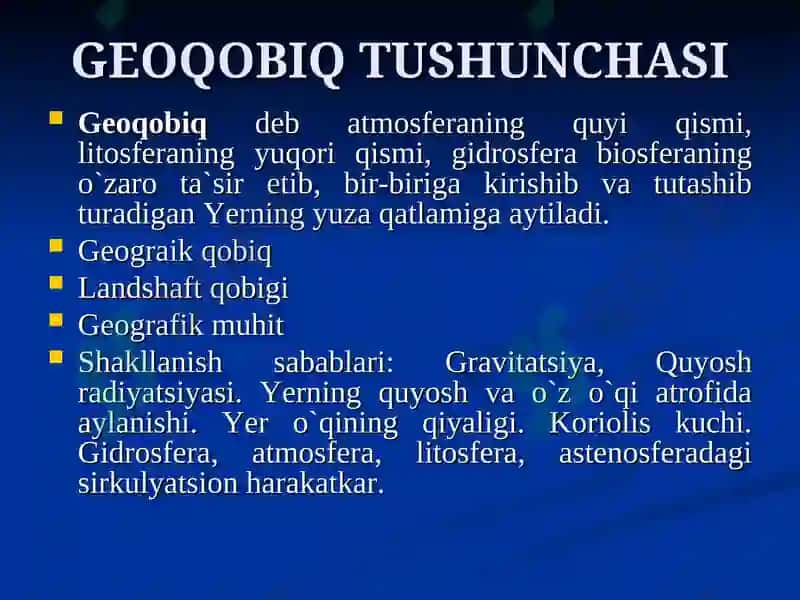 Geografiy Qobiq 3