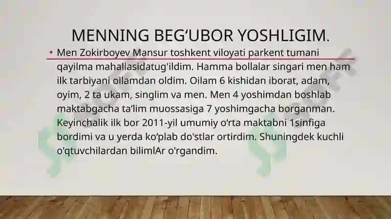 Menning hayot Falsafam 3