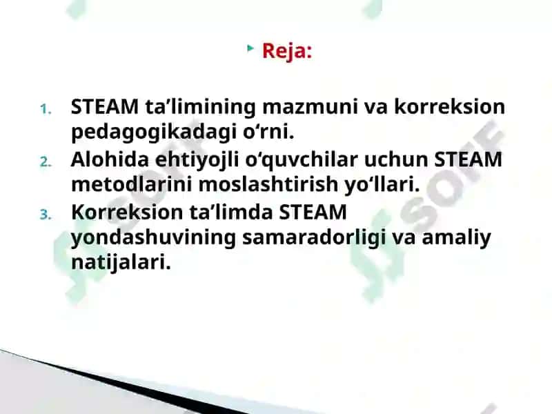 STEAM ta’lim texnologiyasi 3