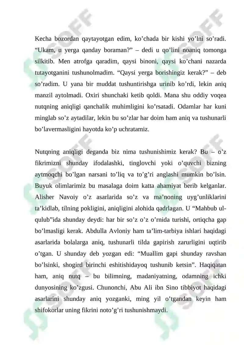 Nutqning Aniqligi 3
