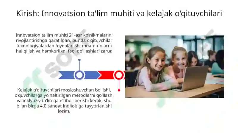 Innovatsion taʼlim muhitida boʻlajak oʻqituvchilarda pedagogik faoliyatni loyhalash 3