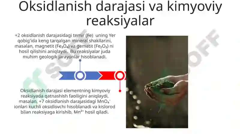 ELEMENTLARNING OKSIDLANISH DARAJASI 3