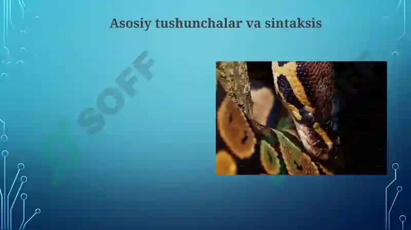 Python dasturlash tili 3