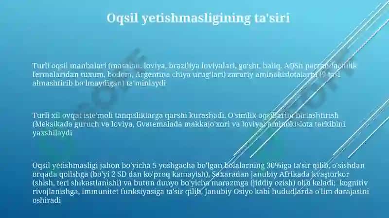 Oqsillarning koʻp shakilligi ahamiyati 3