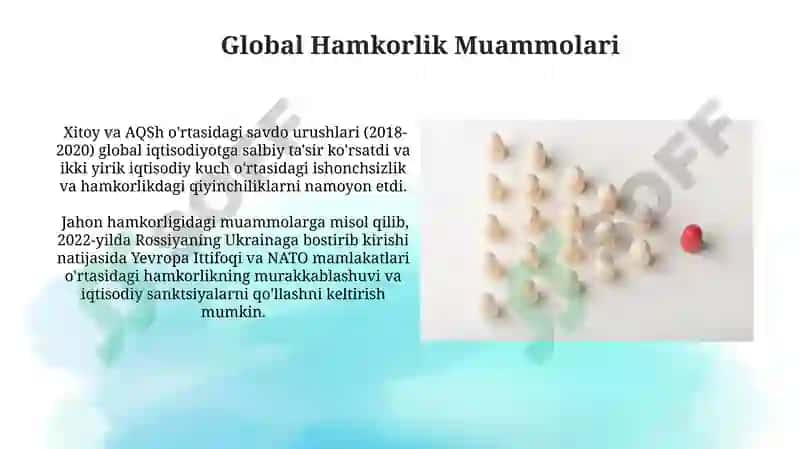 Global Hamkorlik Muammolari 3