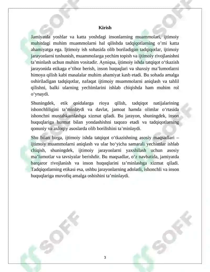 Ijitimoiy ishda tatqiqot o’tkazishning etikasi 3