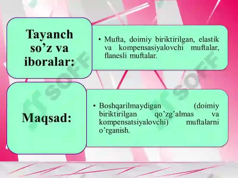 Avtomatik boshqariladigan muftalar. 3