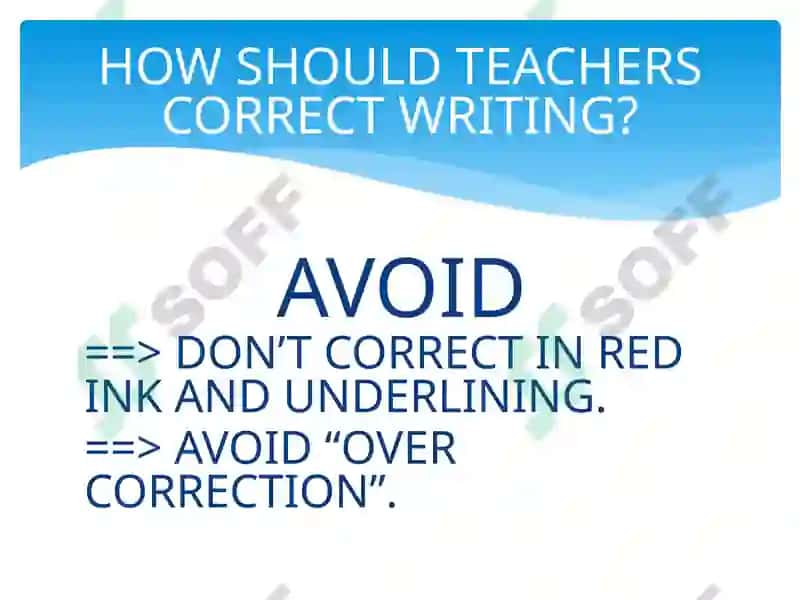 Teaching Writing Correction Strategies 3