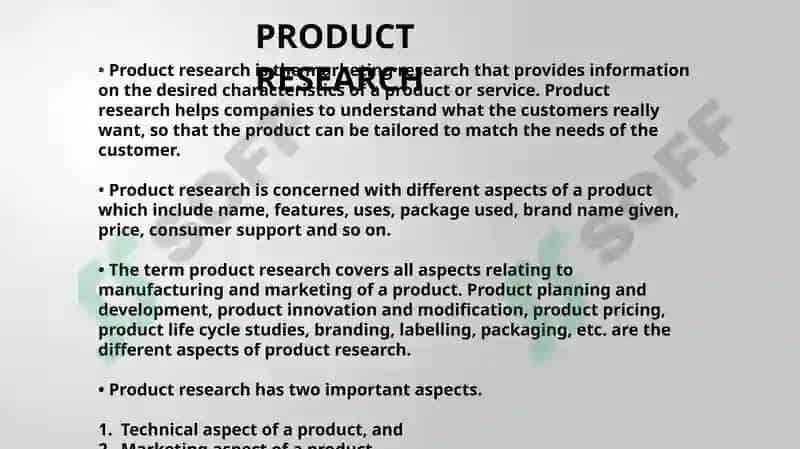 Product Research 3