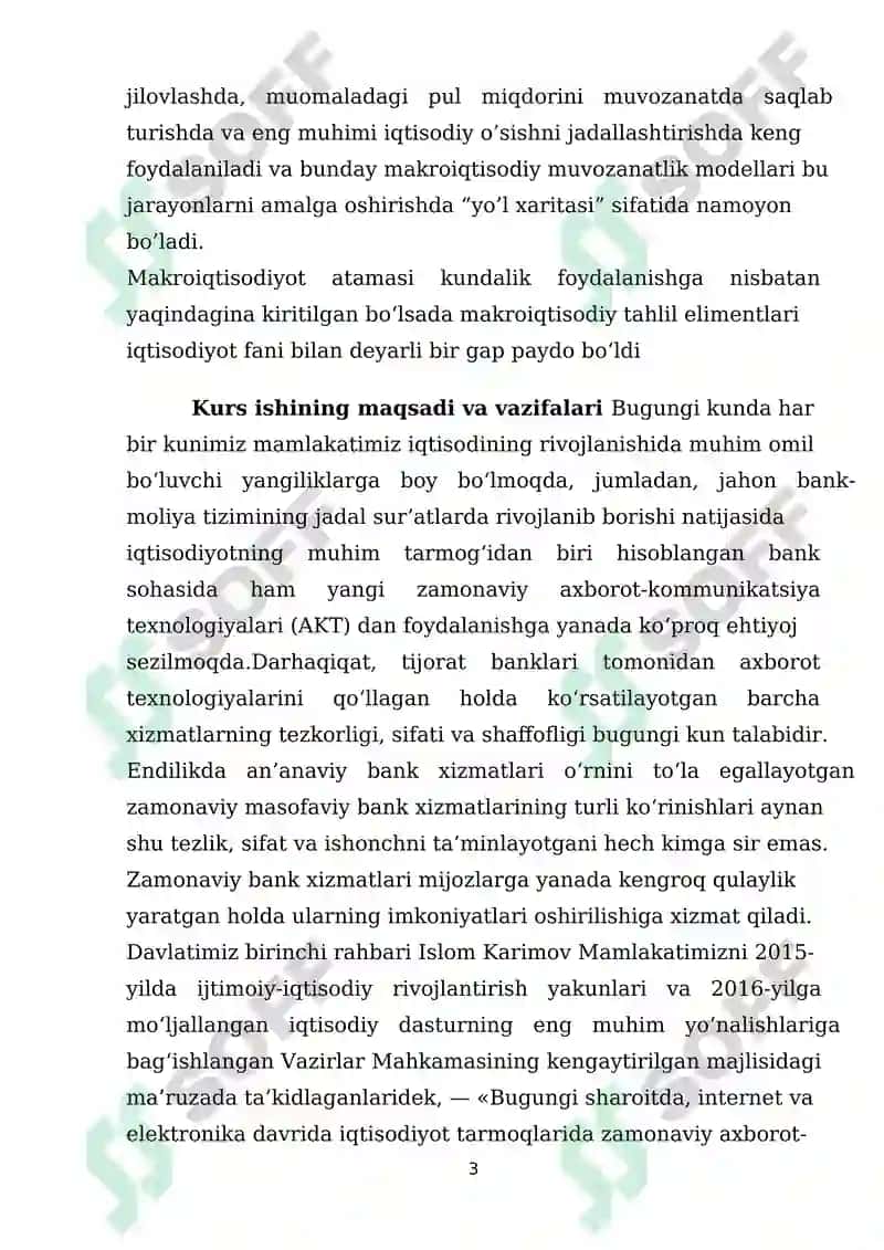 Asosiy makroiqtisodiy modellarning qiyosiy tahlili 3