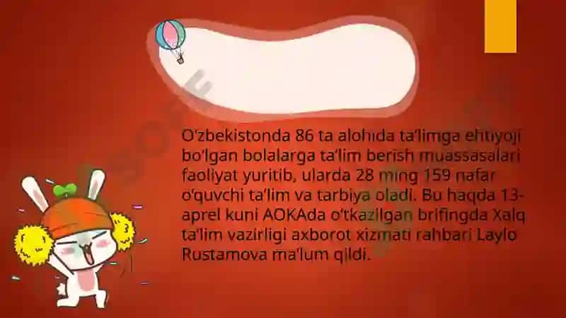 Oʻzbekistondaimkoniyaticheklanganbolalaruchuninklyuzivtaʼlim 3