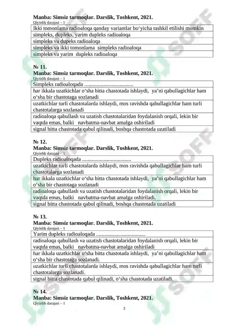 Simsiz tarmoqlar 3