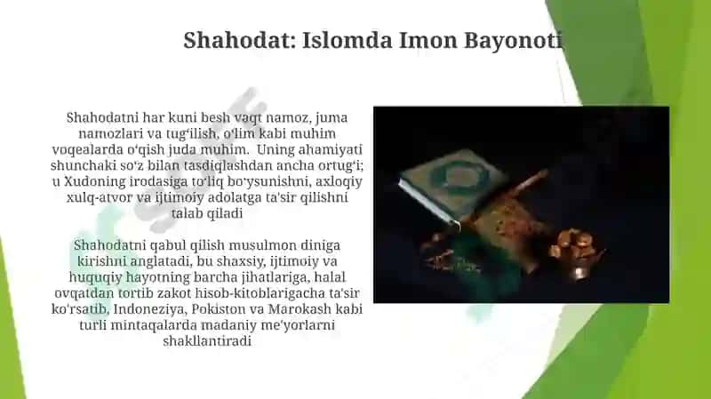 Islom dini aqidalari 3
