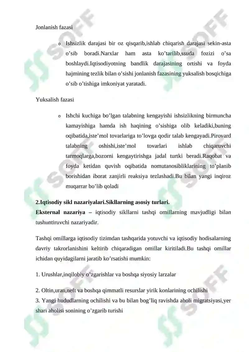 Iqtisodiy sikl 3