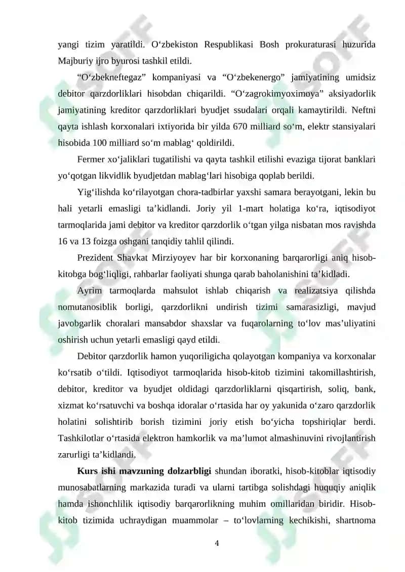 HISOB-KITOBLARNI FUQAROLIK HUQUQIY-TARIBGA SOLISH ASOSLARI 3