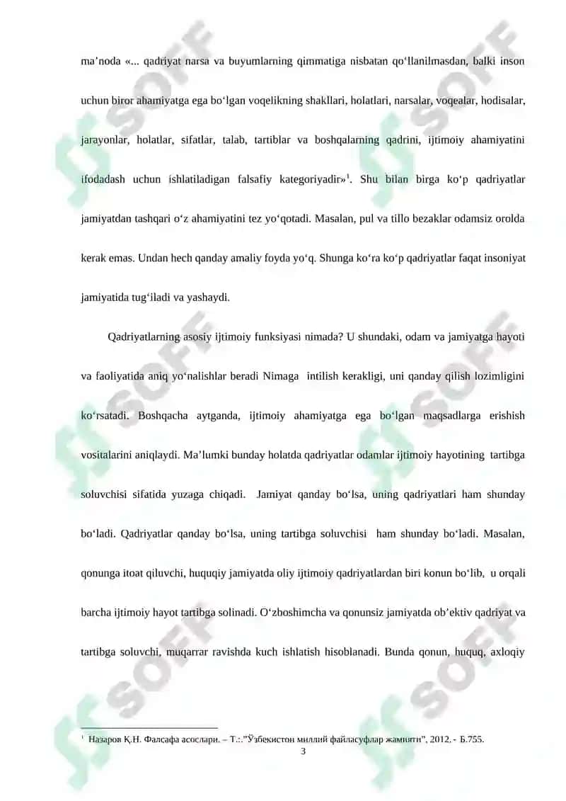 Qadriyatlar falsafasi (Aksiologiya) 3