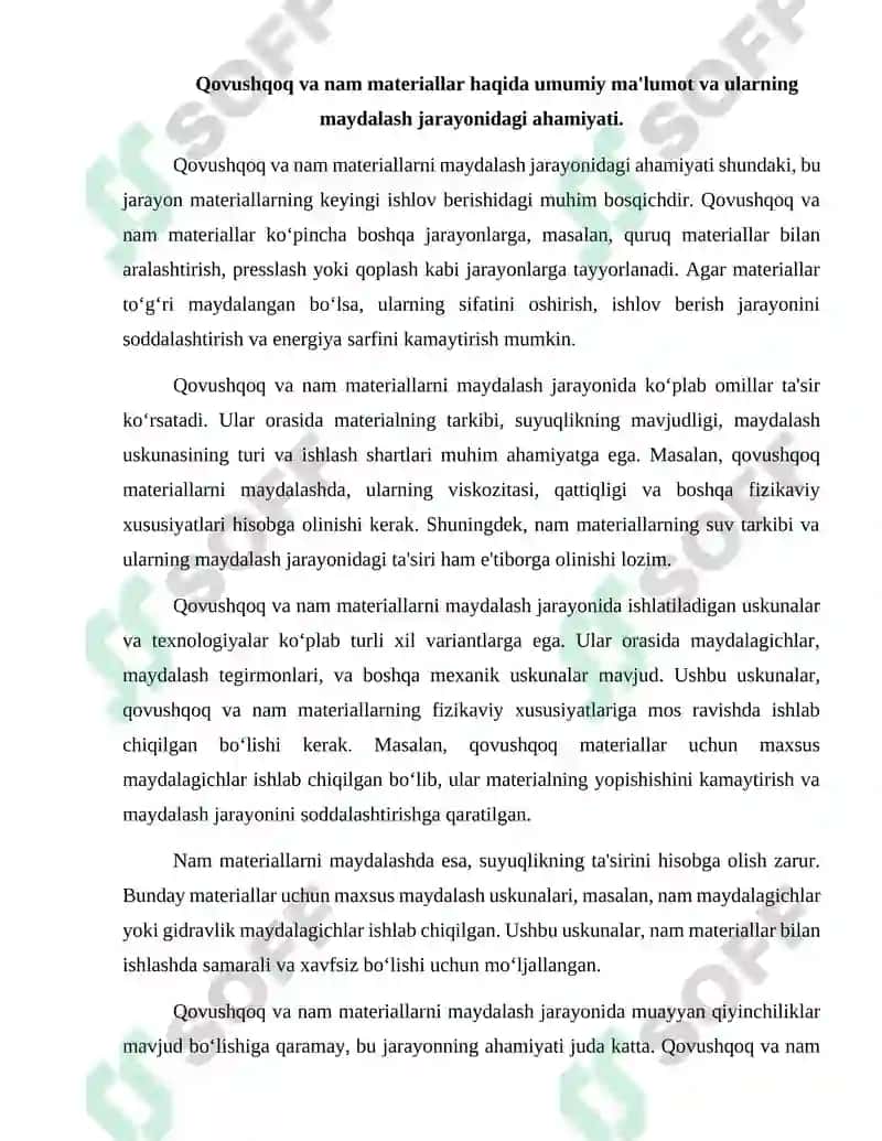 Maydalagichlar turlari 3