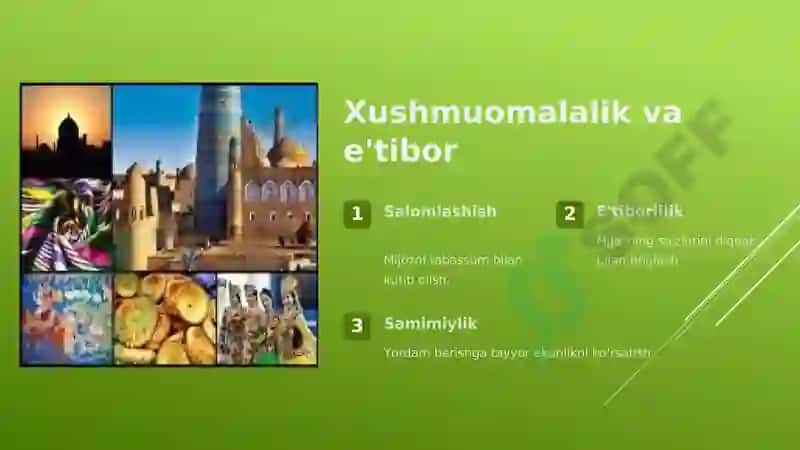 Turizmda faoliyat ko’rsatuvchi korxonalar xodimlarining mijozlarga murojat qilish qoidalari 3