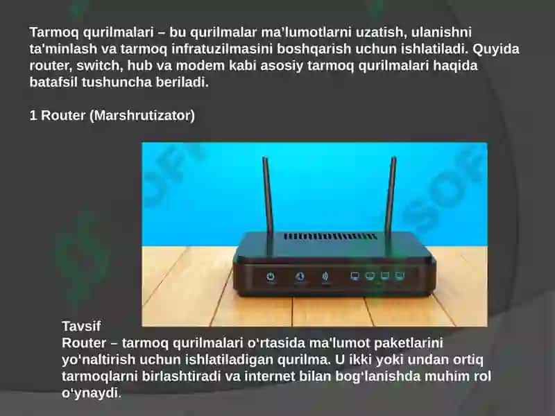 Switch yordamida bir nechta qurilmalarni bir tarmoqqa ulang va ulanishni tekshirish 3