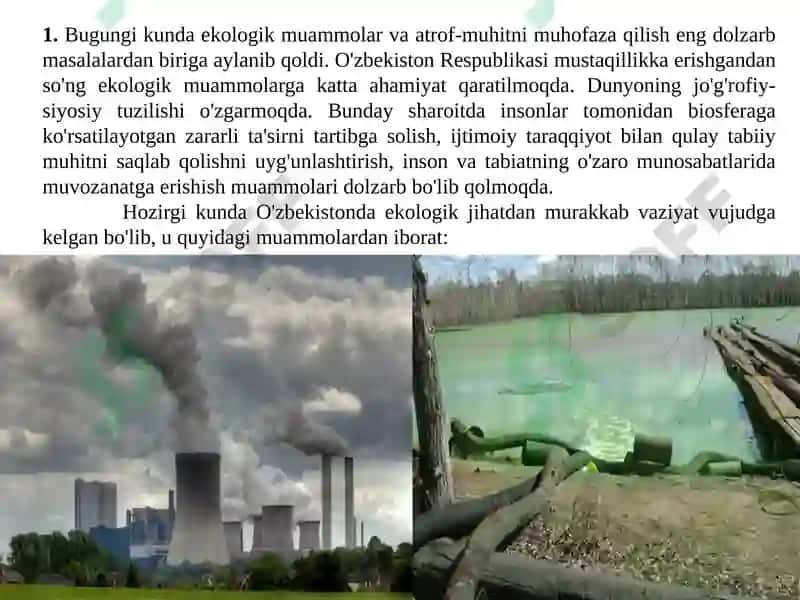 Atrof-muhit kimyosi 3
