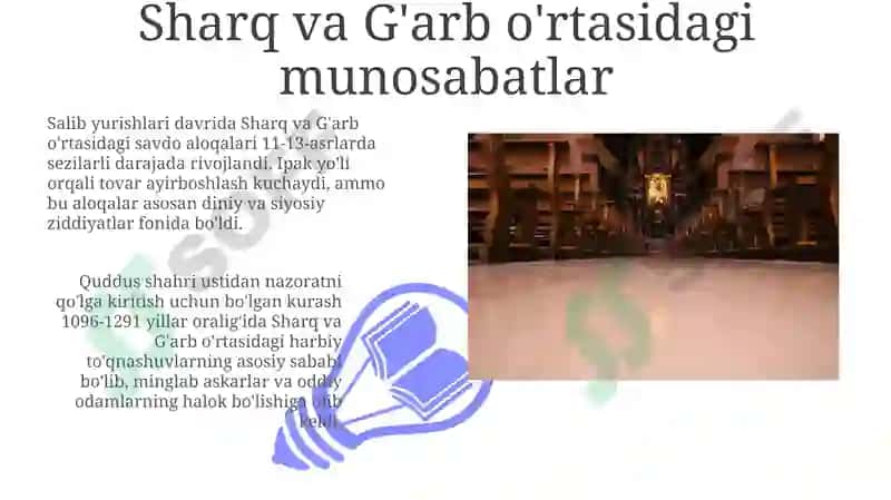 Salib yurishlari va xristian cherkovi 3