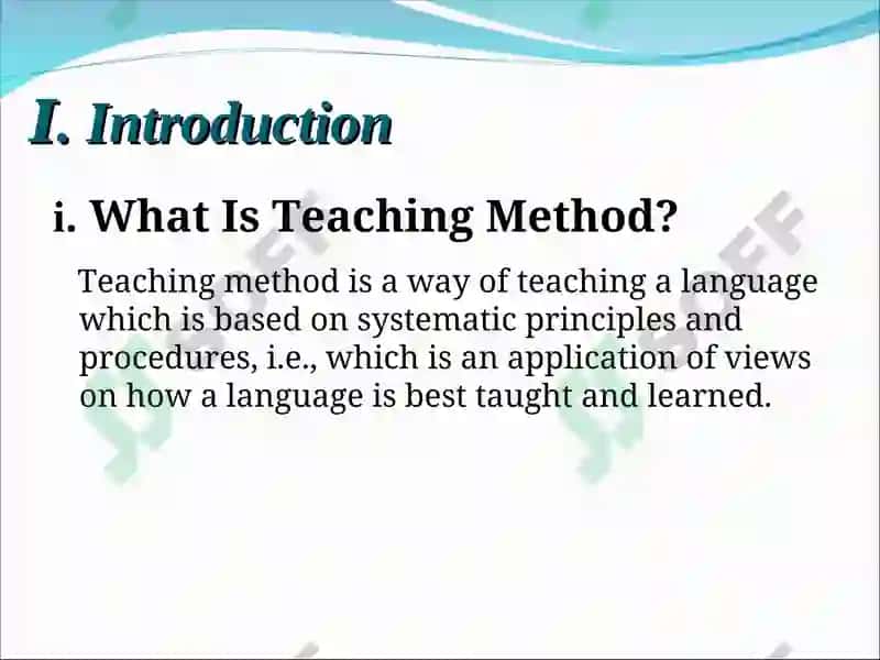 Teaching Methods in Language Education 3