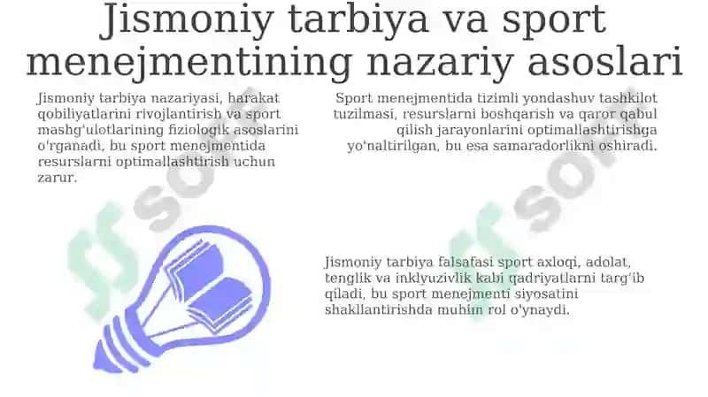 Jismoniy tarbiya va sport menejmentining nazariy asoslari 3